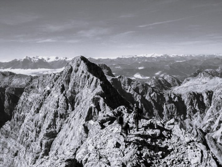 watzmann-ueberschreitung-schwarz-weiss