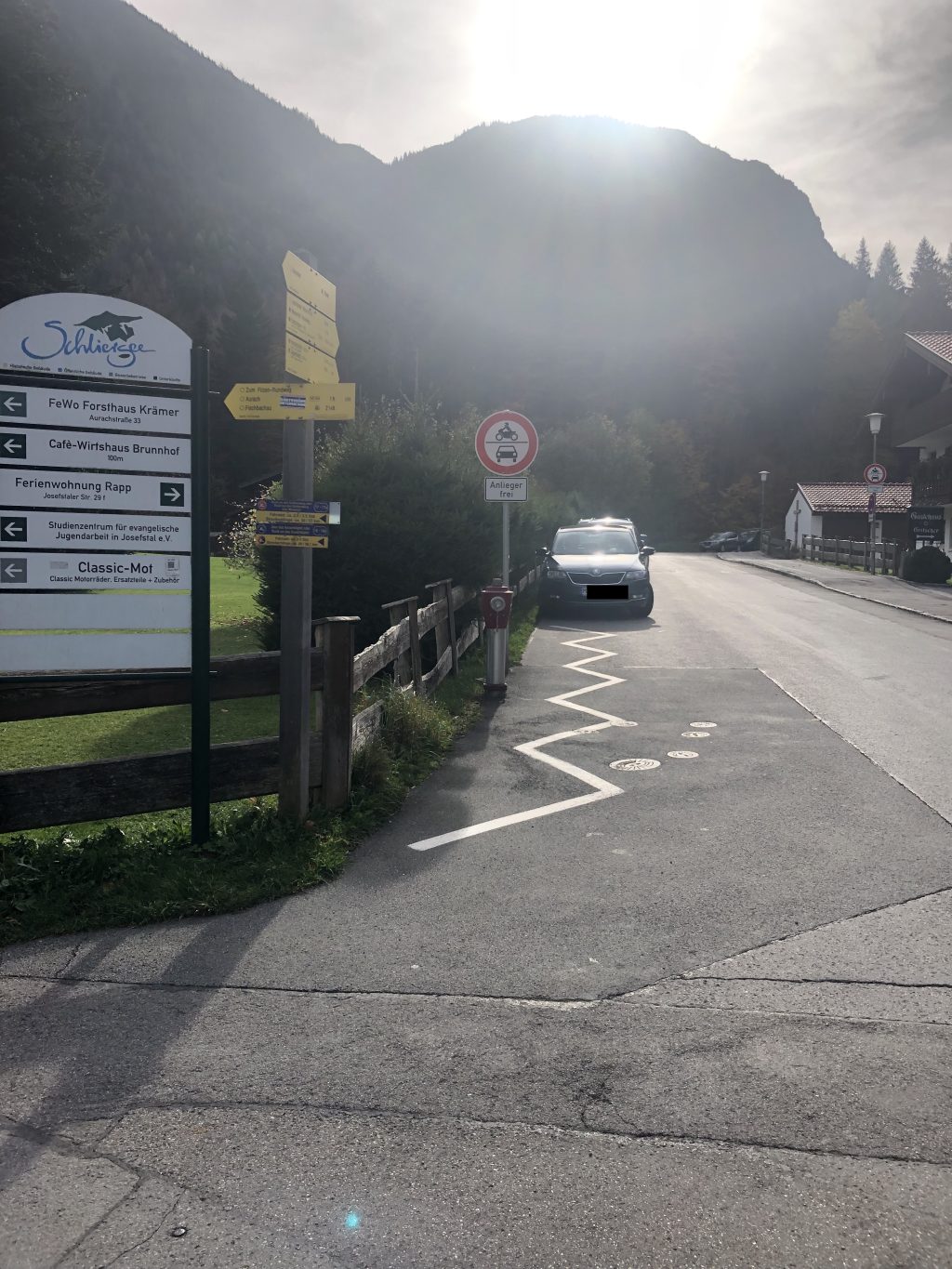 Wanderung Josefstaler Wasserfälle - von Neuhaus am Schliersee hinauf ...