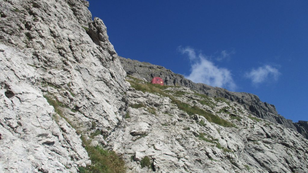Abstieg vom Bivacco Marmol