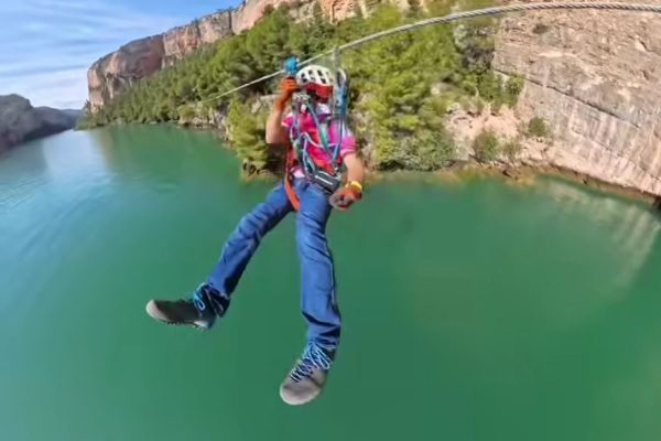via ferrata del monje y el desafio