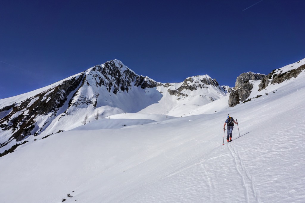 Aufstieg im Hafeichtkessel - Bild: Alpine Momente