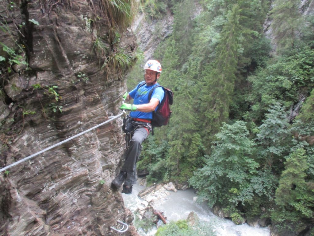 Klammblick Klettersteig Taxenbach Kitzlochklamm