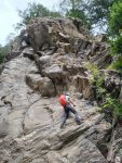 Abstieg Klettersteig Ölberg - / Bild: Ellen Heidler