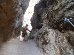 Fanes Wasserfall – Via Ferrata Barbara und Via Ferrata Delaiti