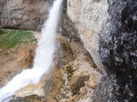 Fanes Wasserfall – Via Ferrata Barbara und Via Ferrata Delaiti