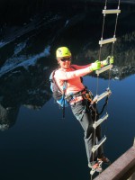 Laserer Alpin Klettersteig - Bild: Sandra Poschinger