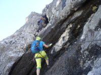 Mauerläufer Klettersteig Bernadeinwand