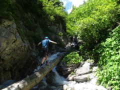 Klettersteig Röbischlucht