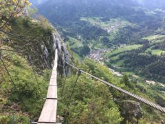 Via ferrata de Roche Veyrand - Bilder: Ellen Heidler