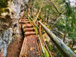 Klamm Wanderung zur Burg Prunn - Altmühltal Panoramaweg