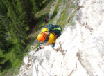 via ferrata les cordes Rifugio Gardenaccia (2050m)