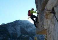 Klettersteig Echernwand - Bild: Tomaž Opresnik