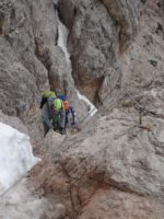 Klettersteig Paternkofel in den Sextner Dolomiten