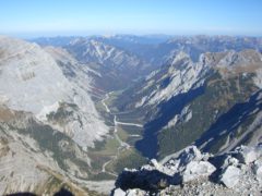 Klettersteig Lamsenspitze Brudertunnel