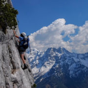 Klettersteig Schuasta Gangl / Klettersteig Steinplatte