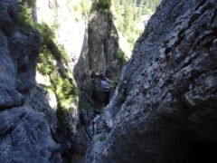 Klettersteig Rongg Wasserfall Gargellen