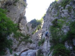 Klettersteig Rongg Wasserfall Gargellen