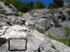 Wasserfall Klettersteig St. Anton im Montafon