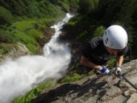 Klettersteig Stuibenfall Umhausen Ötztal