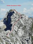 finaler Anstieg Grosser Rosskaiser