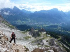 Tofana di Mezzo - Ferrata Olivieri - Ferrata Aglio