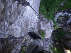 Klettersteig Rongg Wasserfall Gargellen