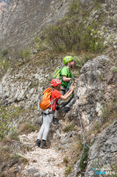 Ferrata Burrone - Bild: Manfred Kostner