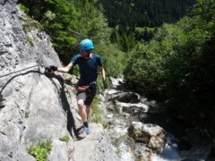 Klettersteig Röbischlucht