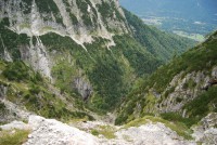 Stangensteig oberhalb der Höllentalklamm