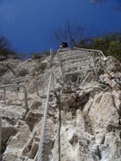 Via Ferrata Rio Ruzza oberhalb vom passo del ballino