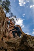 Heubach Klettersteig Hessen Odenwald