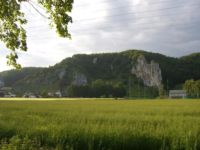 Blick auf den Dohlenfelsen