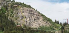 Ostrachtaler Klettersteig - Topo - Übersicht