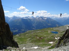 Klettersteig Eggishorn - Bild: Claudi Wo