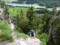 Klettersteig Reintalersee