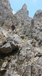 Dolomiten Szenerie am Plattkofel