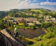 Klettersteig Wolkensteiner Hag - Bild: Ronny Werner