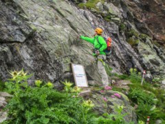 Klettersteig Schwärzenkamm