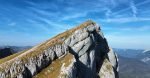 Seekarlspitze - auf der rechten Seite führt der Klettersteig hoch