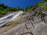 Wasserfall Klettersteig St. Anton im Montafon