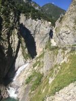 Klettersteig Simms Wasserfall Lechtal - Bild: Erik Marquardt