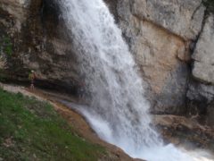 Fanes Wasserfall – Via Ferrata Barbara und Via Ferrata Delaiti