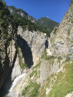 Klettersteig Simms Wasserfall Lechtal - Bild: Erik Marquardt