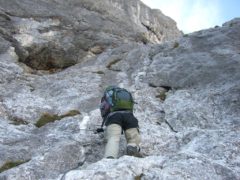 Klettersteig Lamsenspitze Brudertunnel