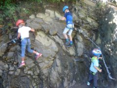 familiengerechter Klettersteig Zimmereben Mayrhofen