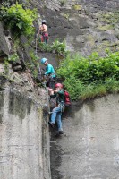 Via ferrata Pastyrska stena in Decin