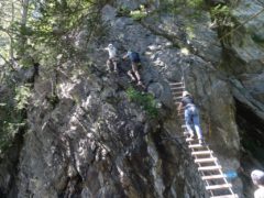 familiengerechter Klettersteig Zimmereben Mayrhofen