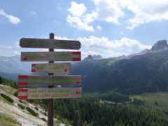 Via ferrata degli Alpini Col dei Bos