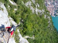 Tiefblick auf Riva del Garda