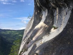 Via ferrata de Roche Veyrand - Bilder: Ellen Heidler